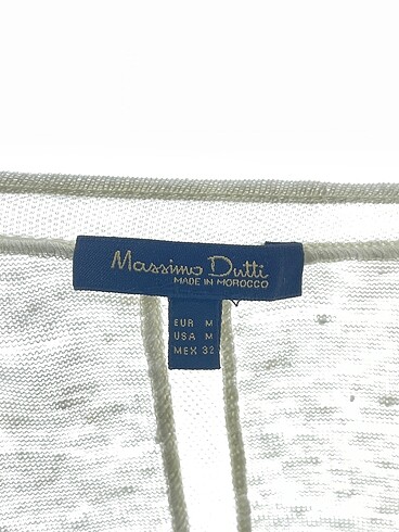 m Beden beyaz Renk Massimo Dutti Bluz %70 İndirimli.