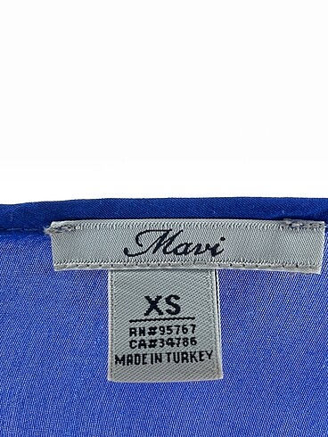 xs Beden çeşitli Renk Mavi Jeans Bluz %70 İndirimli.