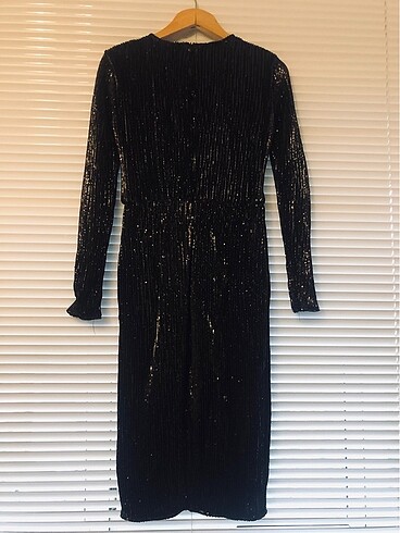 İthal payetli elbise - Görsel 6