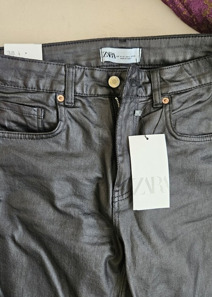 Zara mumlu pantolon.  - Görsel 2