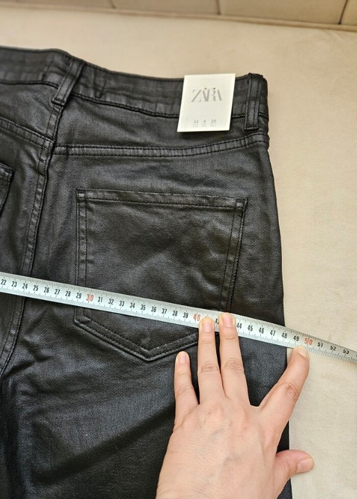 Zara mumlu pantolon.  - Görsel 5