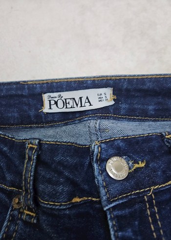 Kadın Mavi Denim Regular Fit Jean - Görsel 3