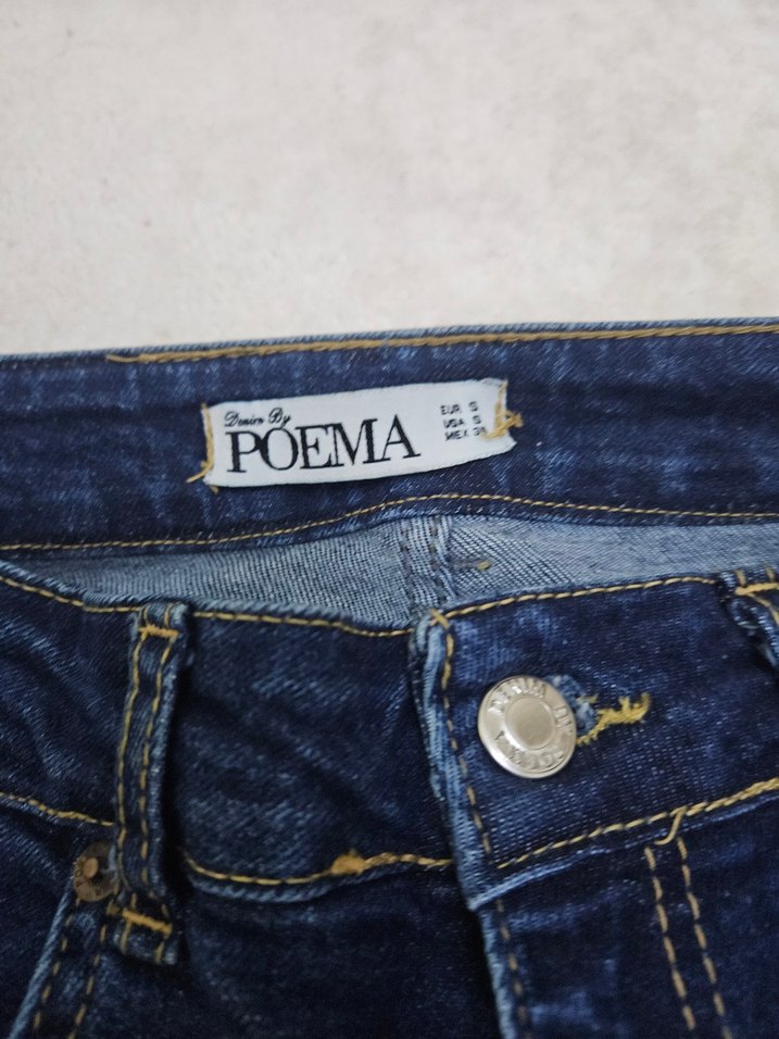 Kadın Mavi Denim Regular Fit Jean - Görsel 3