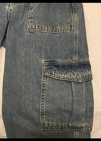 American Vintage Mavi kargo pantolon