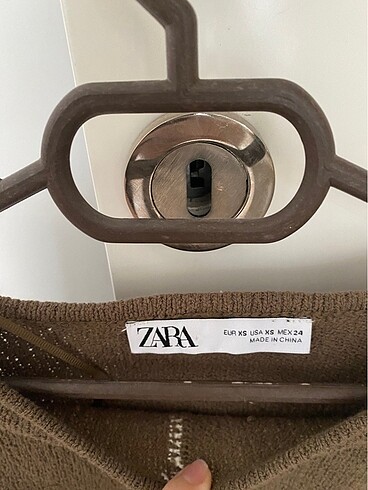 Zara zara crop kazak