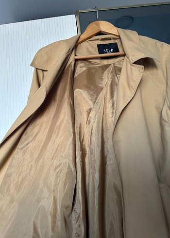 xl Beden camel Renk Suud Collection Kadın Trençkot