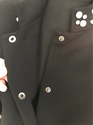 m Beden siyah Renk Blazer mont