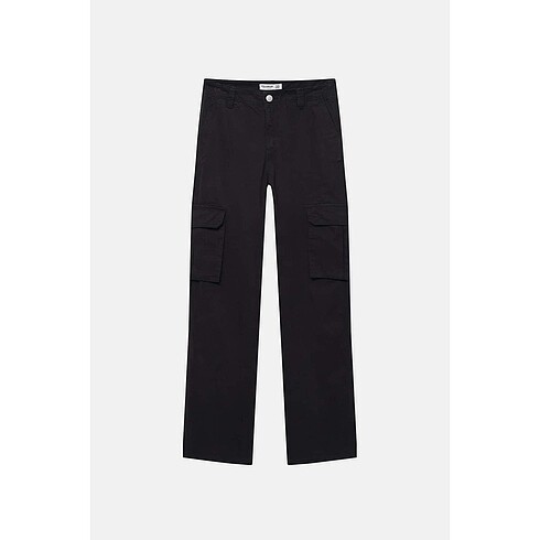 Pull and Bear Pull and Bear Yüksel Bel Kargo Pantolon