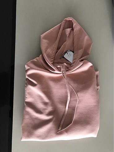 Oysho Kapüşonlu Sweatshirt Gül Kurusu Rengi