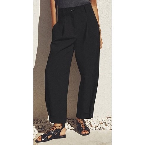 Yeni Sezon Zara Pensli Carrot Fit Pantolon