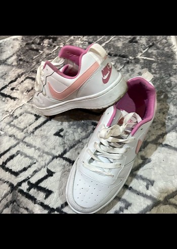 Nike Nike Kadın Pembe Bağcıklı Sneakers