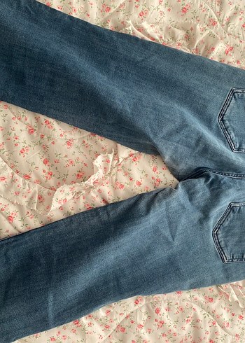 Alçak/normal belli ispanyol paça kot pantolon - Görsel 2