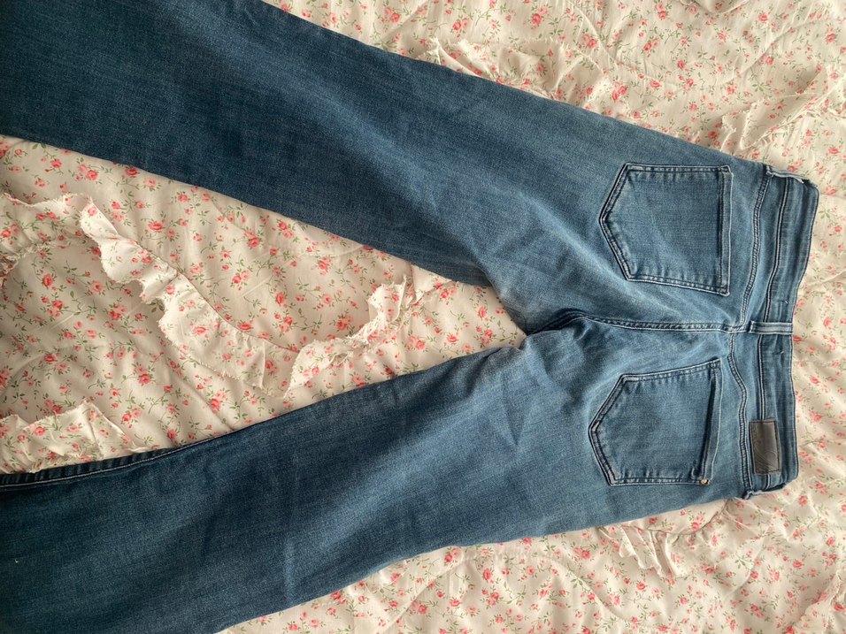 Alçak/normal belli ispanyol paça kot pantolon - Görsel 2