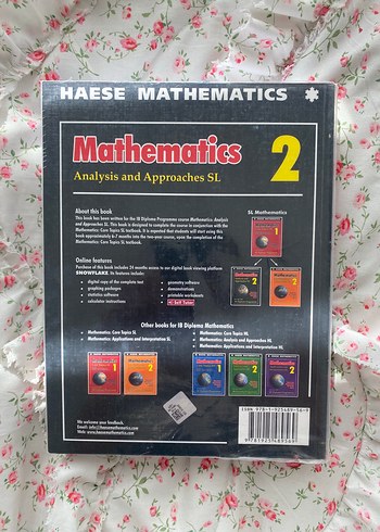 İb sl matematik kitabı - Görsel 2