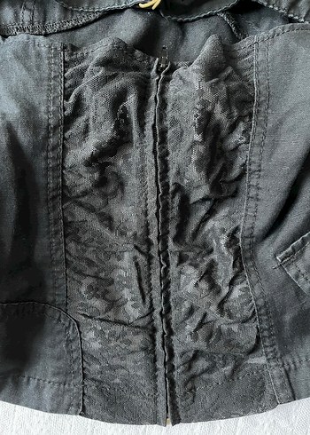 Kemerli Siyah Straplez Kadın Büstiyer - Görsel 4