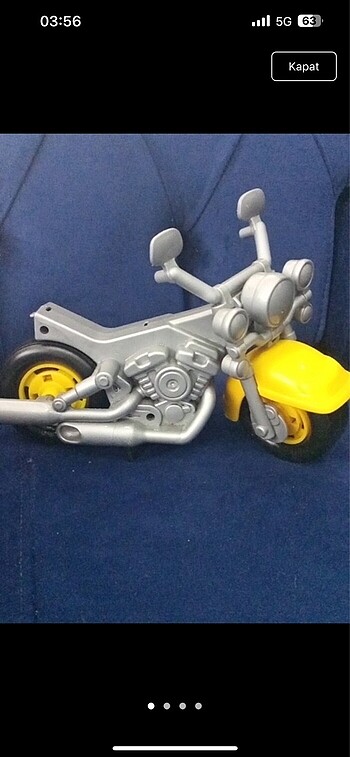Dekoratif oyuncak motorsiklet