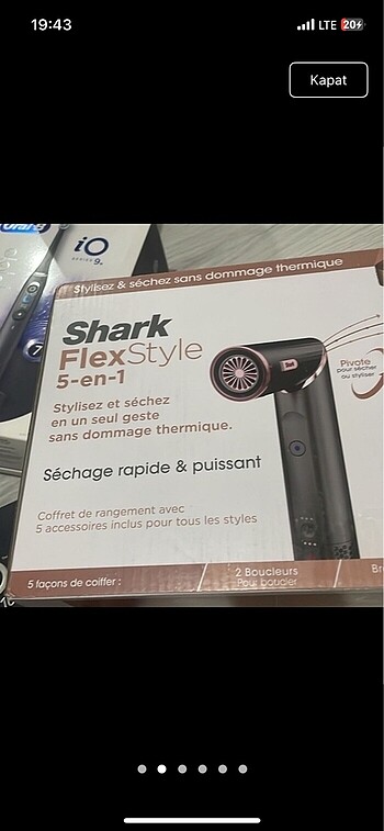 Diğer Shark saç şekillendirici Shark Flex Style Saç şekillendirici