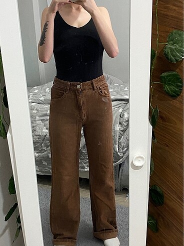 Zara kadife pantolon
