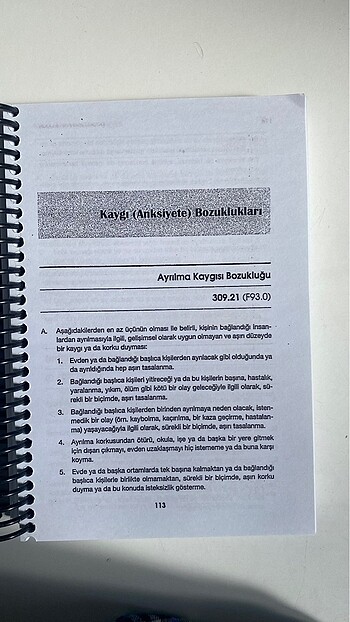  Beden DSM 5 tıpkı basım