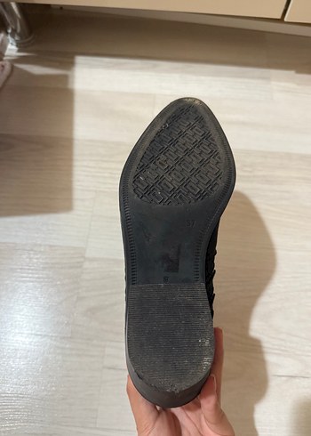 37 Beden siyah Renk Siyah Süet Kadın kovboy Bot