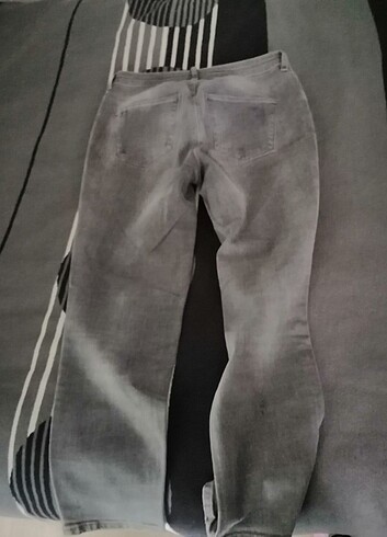 38 Beden gri Renk Gri kot pantalon