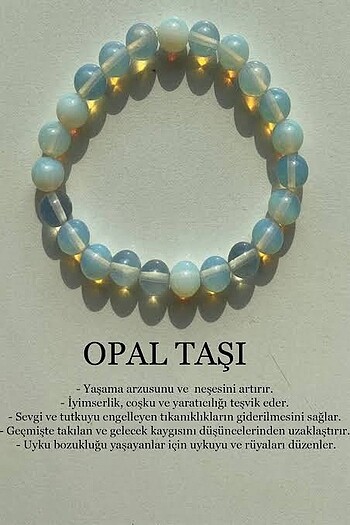 Opal Taşı bileklik