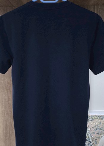 Burberry Bisiklet Yaka Baskılı Tişört - Görsel 5