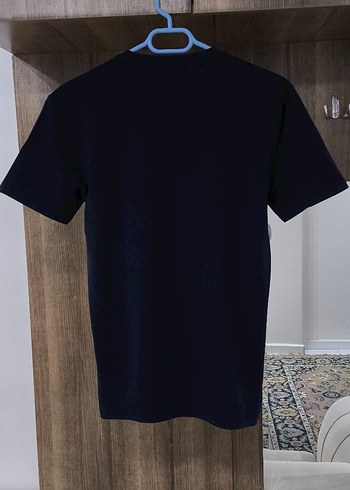 Burberry Bisiklet Yaka Baskılı Tişört - Görsel 4