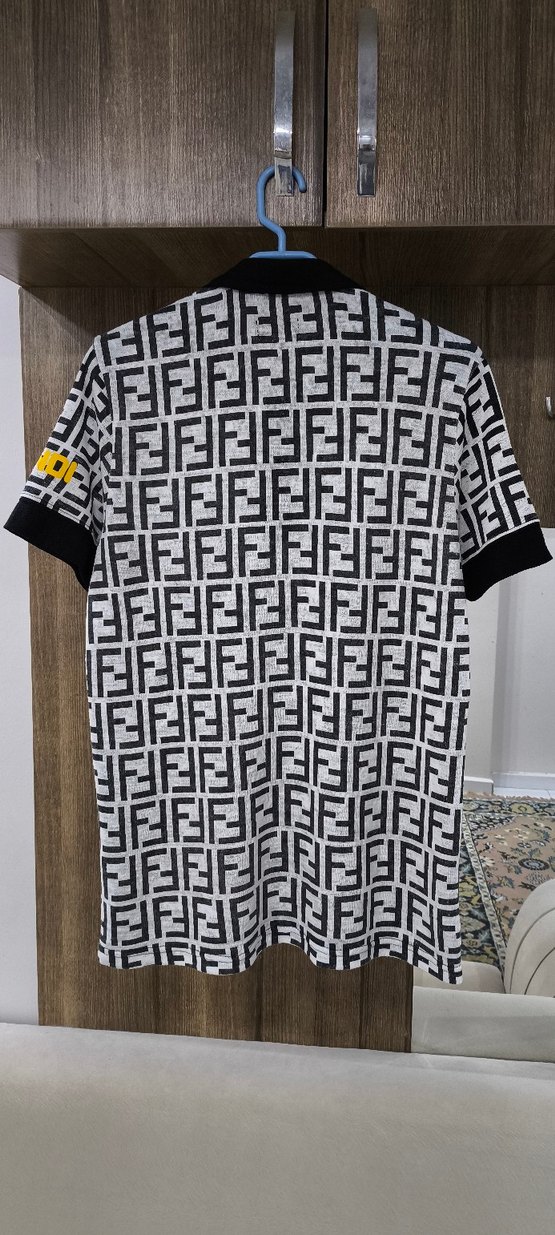 Fendi Polo Yaka Tişört - Görsel 4