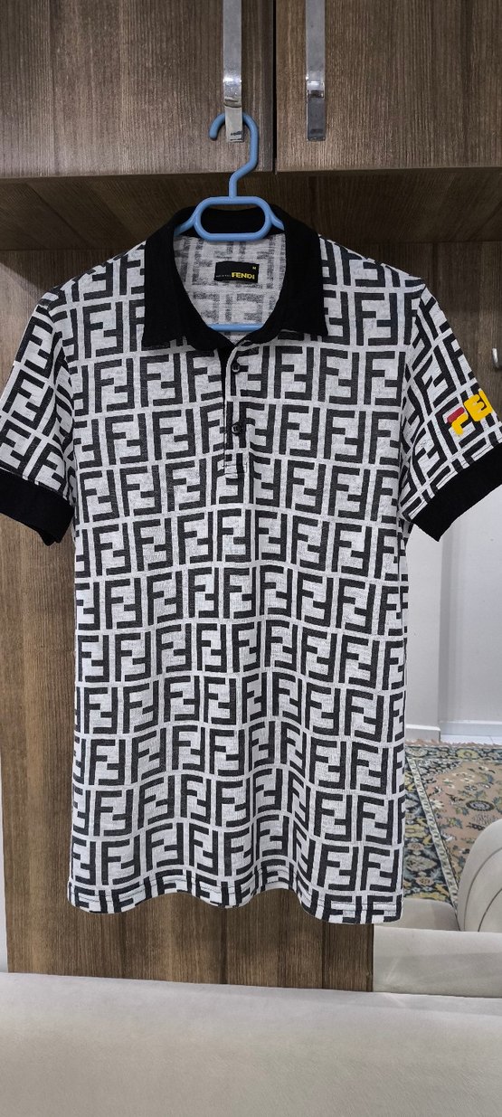 Fendi Polo Yaka Tişört - Görsel 2