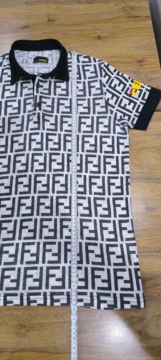 Fendi Polo Yaka Tişört - Görsel 5
