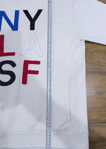 Orijinal Pull & Bear Bisiklet Yaka Sweatshirt - Görsel 7