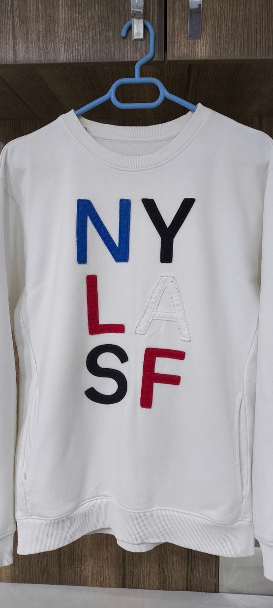 Orijinal Pull & Bear Bisiklet Yaka Sweatshirt - Görsel 3