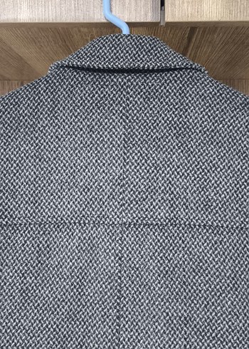 Orijinal Lucas Balıksırtı Desenli Kaban - Görsel 10