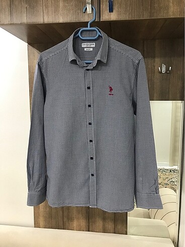 Orijinal U.S. Polo Assn Desenli Gömlek