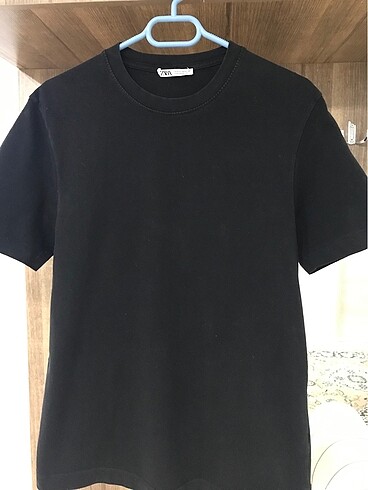 Zara Orijinal Zara Siyah Basic Tişört