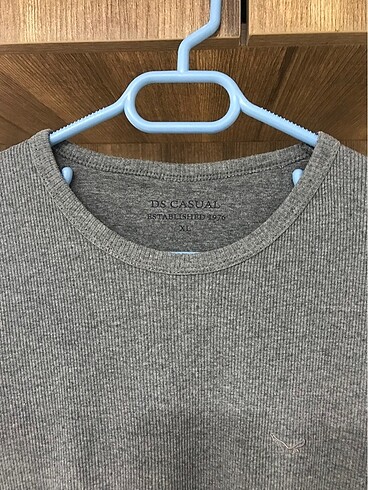 m Beden Orijinal D'S Damat Gri Fit Sweatshirt