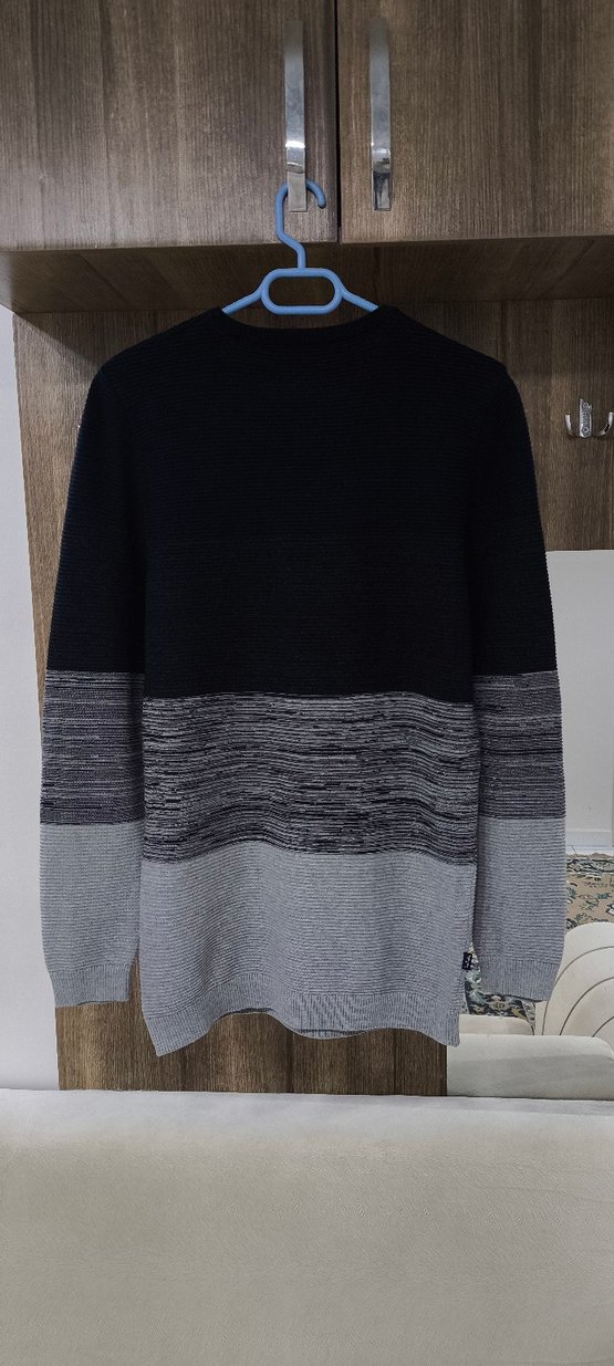 Orijinal Pierre Cardin Bisiklet Yaka Kazak - Görsel 4