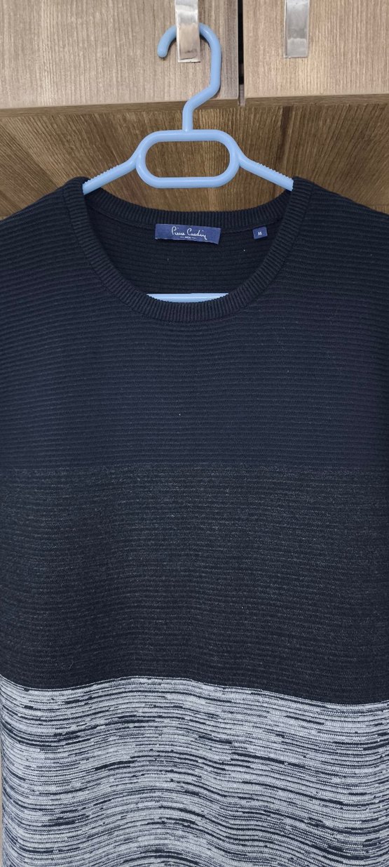 Orijinal Pierre Cardin Bisiklet Yaka Kazak - Görsel 3