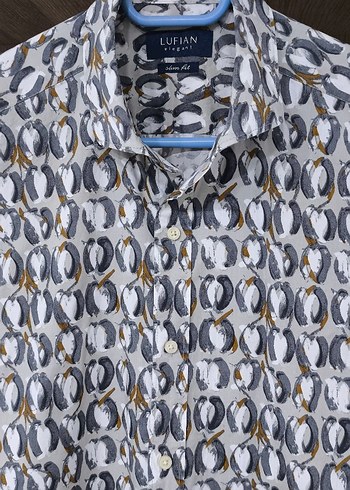 Orijinal Lufian Desenli Uzun Kollu Gömlek - Görsel 3