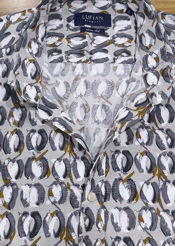 Orijinal Lufian Desenli Uzun Kollu Gömlek - Görsel 8
