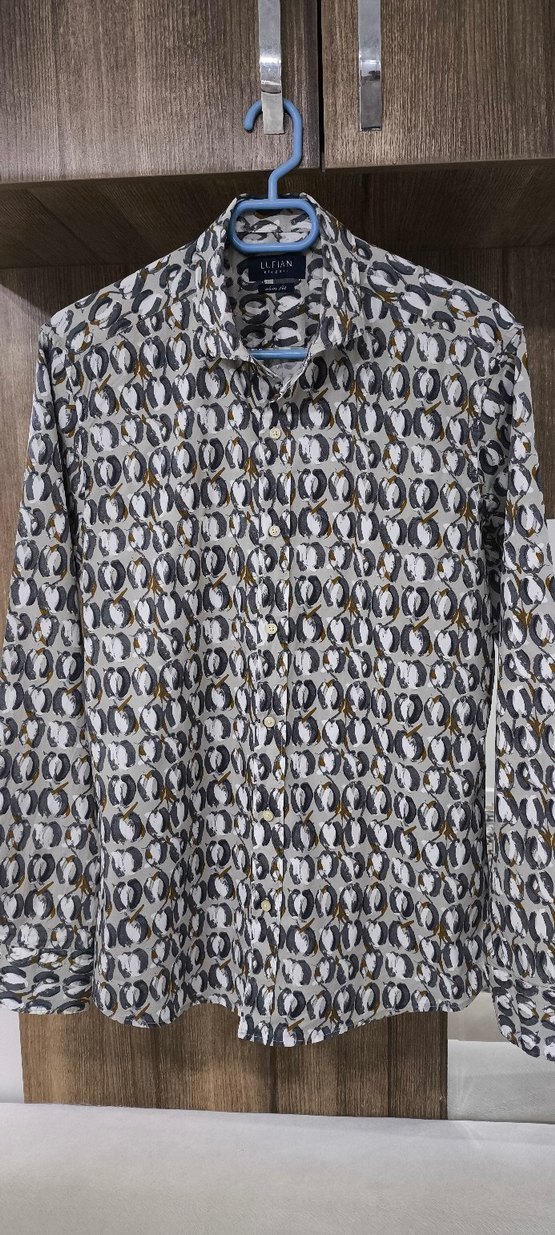 Orijinal Lufian Desenli Uzun Kollu Gömlek - Görsel 2