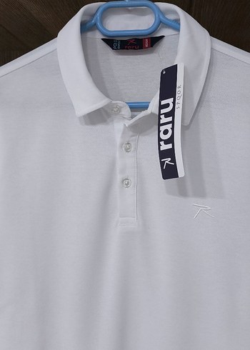Orijinal Raru Beyaz Polo T-Shirt (Etiketli Sıfır) - Görsel 3
