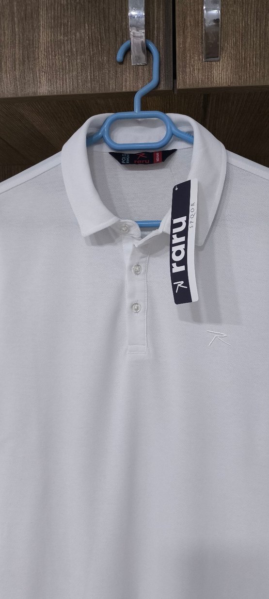 Orijinal Raru Beyaz Polo T-Shirt (Etiketli Sıfır) - Görsel 3
