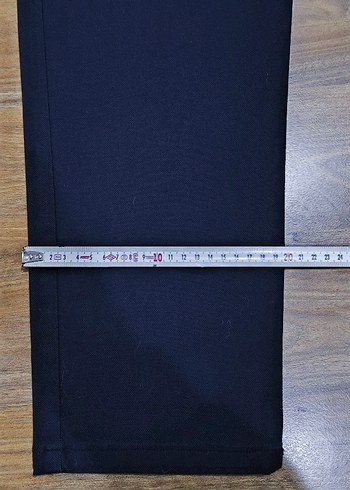 Orijinal Avva Lacivert Chino Pantolon 34 - Görsel 9