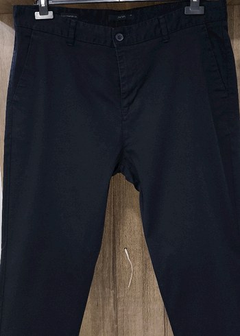 Orijinal Avva Lacivert Chino Pantolon 34 - Görsel 4