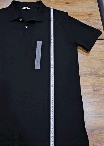 Orijinal C&A Siyah Polo Tişört L - Görsel 8