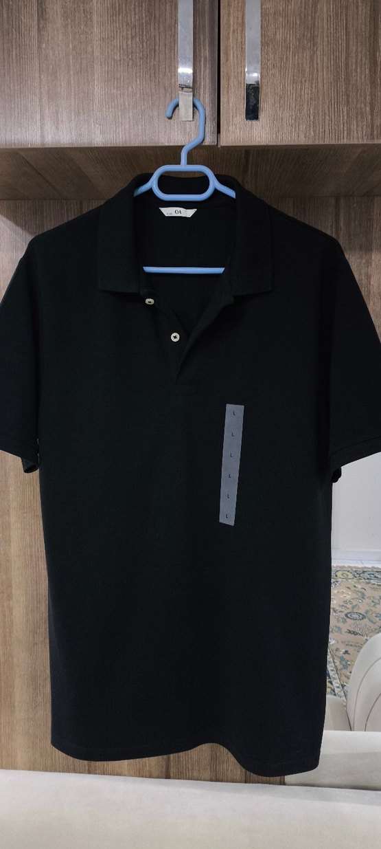 Orijinal C&A Siyah Polo Tişört L - Görsel 2