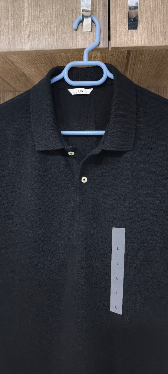 Orijinal C&A Siyah Polo Tişört L - Görsel 5