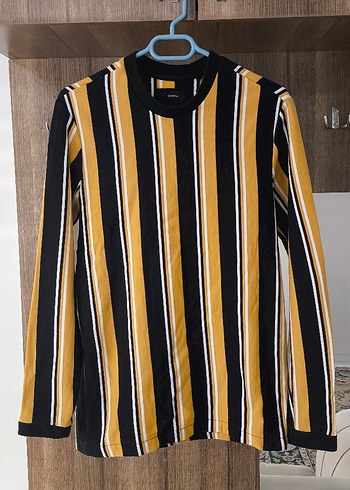 Bershka Orijinal Bershka Cizgili Sweatshirt